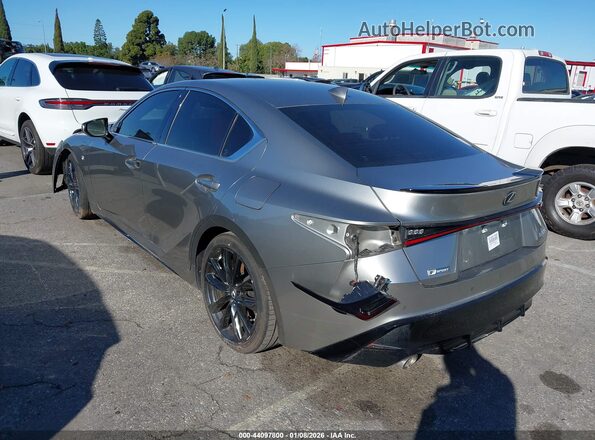 JTHGZ1B20M5047125 2021 LEXUS IS 350 Silver უკანა მარცხენა