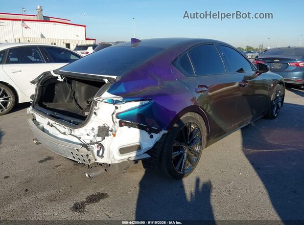 JTHGZ1B20N5055596 2022 LEXUS IS 350 Purple Rear right