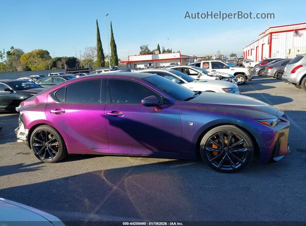JTHGZ1B20N5055596 2022 LEXUS IS 350 Purple 360 interior view