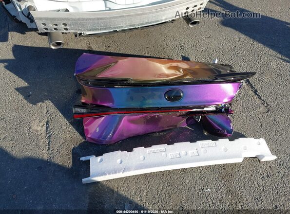 JTHGZ1B20N5055596 2022 LEXUS IS 350 Purple Instrument cluster view