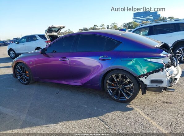 JTHGZ1B20N5055596 2022 LEXUS IS 350 Purple 