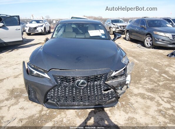 JTHGZ1B21M5037820 2021 LEXUS IS 350 Gray Vista del cuadro de instrumentos