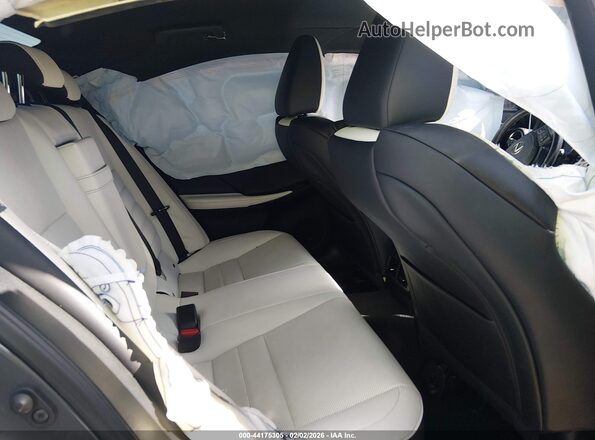 JTHGZ1B21M5037820 2021 LEXUS IS 350 Gray Vista de la etiqueta del VIN