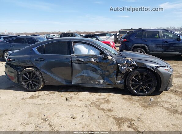 JTHGZ1B21M5037820 2021 LEXUS IS 350 Gray Vista interior trasera