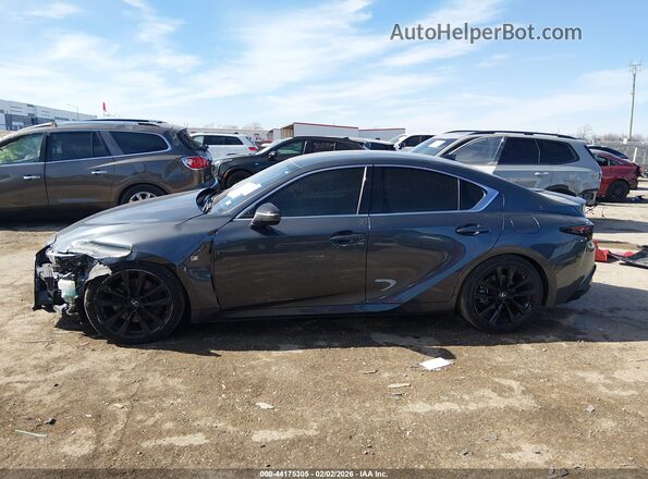 JTHGZ1B21M5037820 2021 LEXUS IS 350 Gray Vista interior de 360 grados