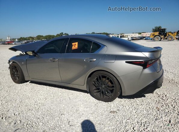 JTHGZ1B21M5040717 2021 LEXUS IS Серебряный Задняя левая четверть