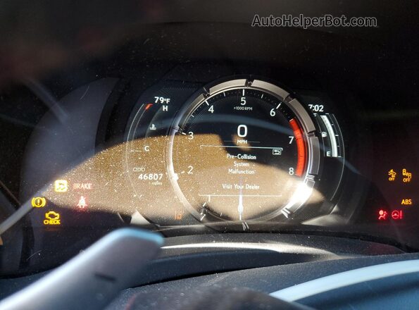 JTHGZ1B21M5040717 2021 LEXUS IS Серебряный Вид щитка приборов