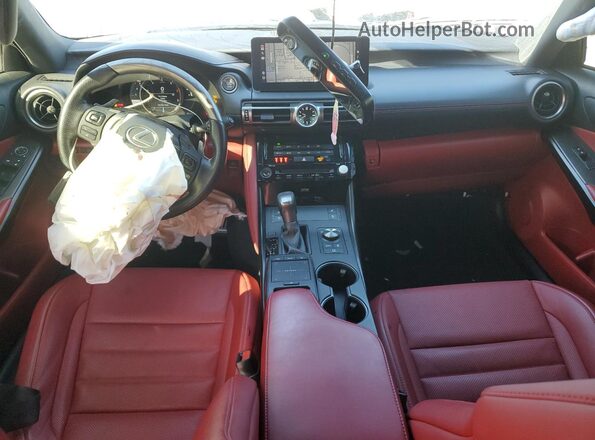 JTHGZ1B21M5040717 2021 LEXUS IS Серебряный Вид панели приборов