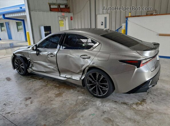 JTHGZ1B21M5048252 2021 LEXUS IS Gray უკანა მარცხენა