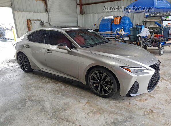 JTHGZ1B21M5048252 2021 LEXUS IS Gray წინა მარჯვენა