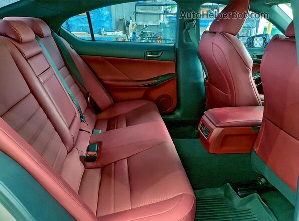 JTHGZ1B21M5048252 2021 LEXUS IS Gray უკანა სავარძლების ხედი