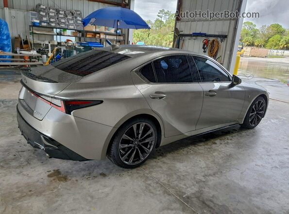 JTHGZ1B21M5048252 2021 LEXUS IS Gray უკანა მარჯვენა