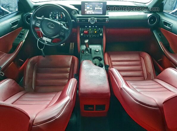 JTHGZ1B21M5048252 2021 LEXUS IS Gray წინა პანელის ხედი