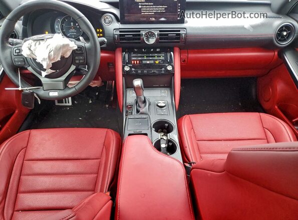 JTHGZ1B22P5069129 2023 LEXUS IS White Dashboard view