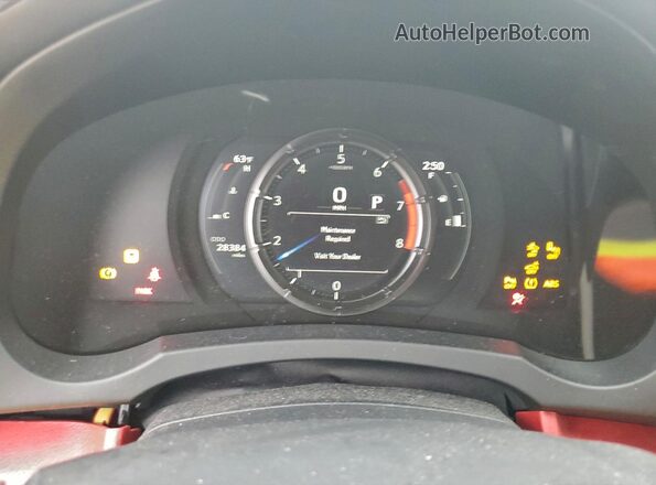 JTHGZ1B22P5069129 2023 LEXUS IS White Instrument cluster view