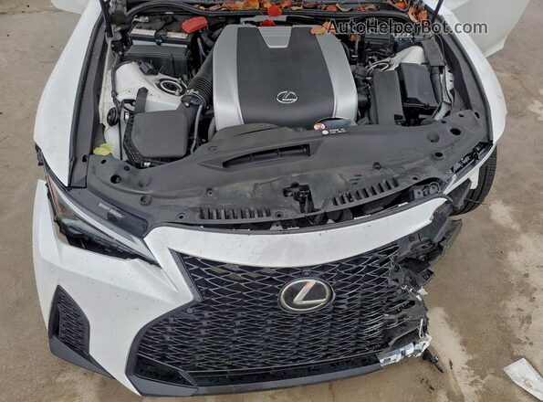JTHGZ1B22P5069129 2023 LEXUS IS White Rear interior view