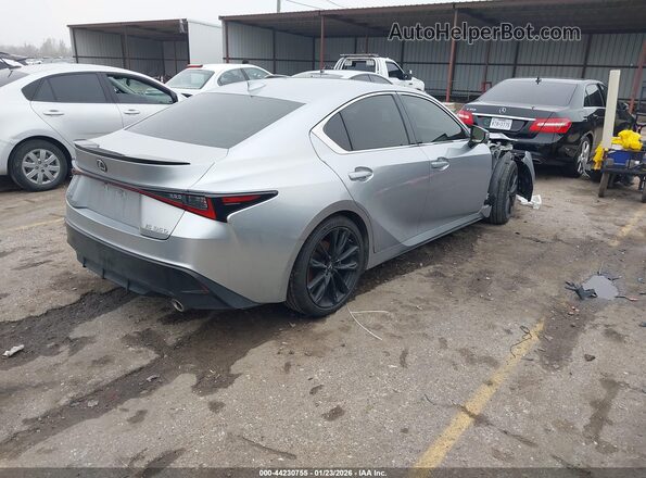JTHGZ1B23M5044543 2021 LEXUS IS 350 Silver Tył prawy