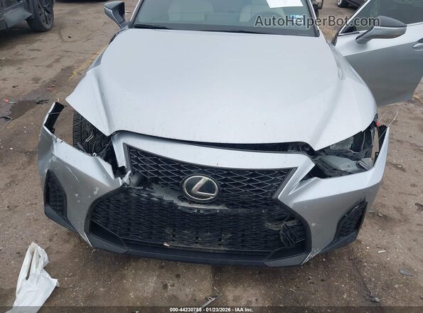 JTHGZ1B23M5044543 2021 LEXUS IS 350 Silver Widok z przodu