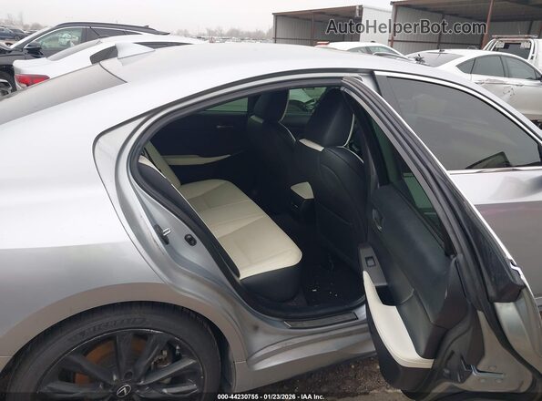 JTHGZ1B23M5044543 2021 LEXUS IS 350 Silver Widok naklejki z numerem VIN
