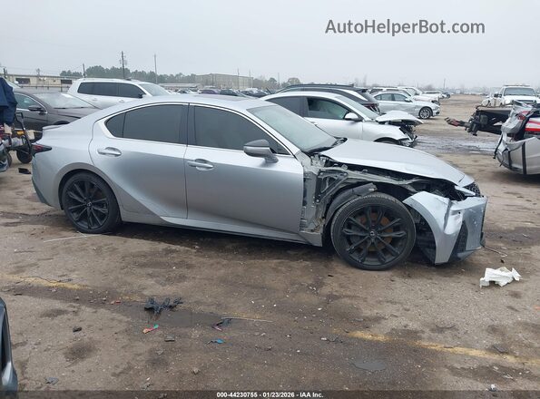 JTHGZ1B23M5044543 2021 LEXUS IS 350 Silver Widok wnętrza 360 stopni