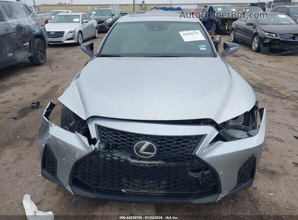 JTHGZ1B23M5044543 2021 LEXUS IS 350 Silver Widok wnętrza z tyłu