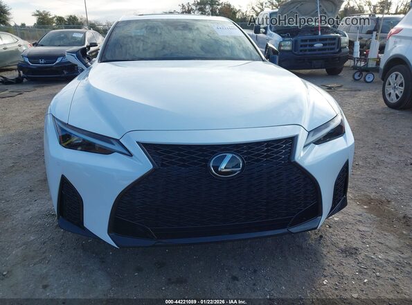JTHGZ1B23N5051798 2022 LEXUS IS 350 White Vista del cuadro de instrumentos