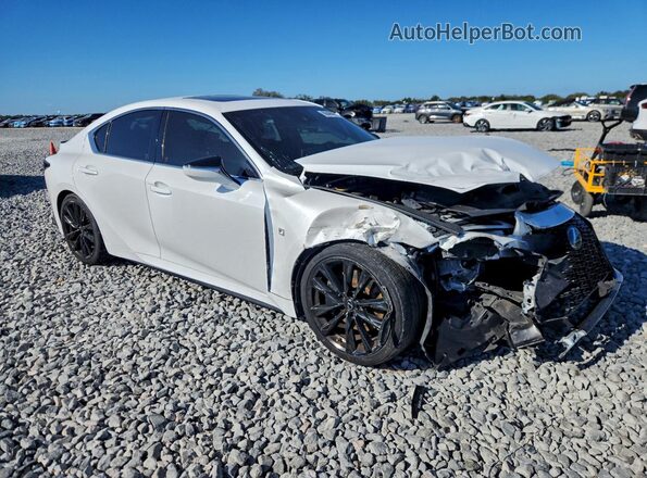JTHGZ1B23N5056032 2022 LEXUS IS White Przód prawy