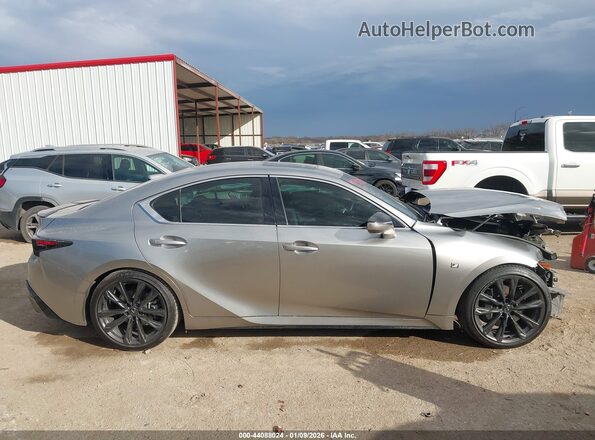 JTHGZ1B23P5066899 2023 LEXUS IS 350 Серебряный Вид задней части салона