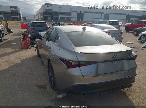JTHGZ1B23P5066899 2023 LEXUS IS 350 Серебряный Задняя левая четверть