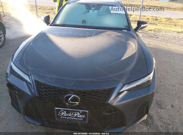 JTHGZ1B23P5068913 2023 LEXUS IS 350 Gray Widok zestawu wskaźników