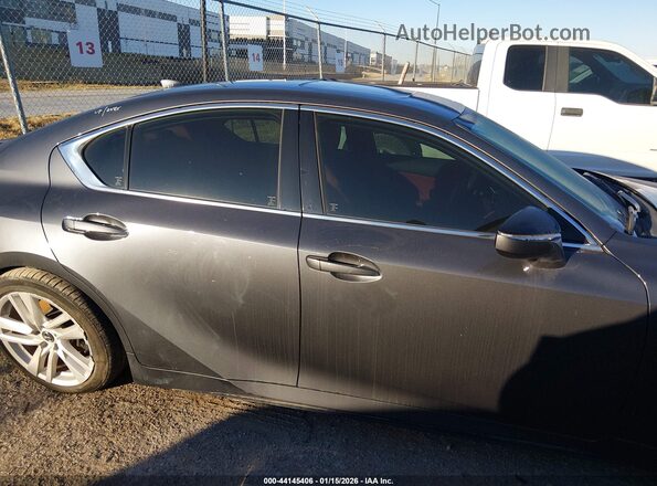 JTHGZ1B23P5068913 2023 LEXUS IS 350 Gray Widok wnętrza z tyłu