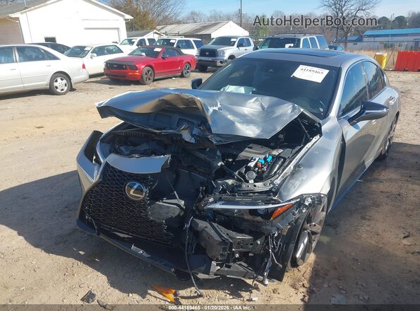 JTHGZ1B24P5061968 2023 LEXUS IS 350 Silver წინა ხედი