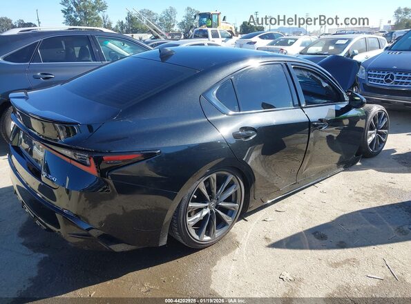 JTHGZ1B24S5090802 2025 LEXUS IS 350 Black Tył prawy
