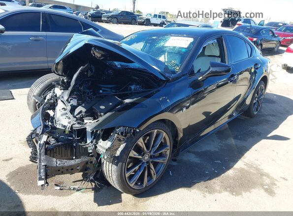 JTHGZ1B24S5090802 2025 LEXUS IS 350 Black Przód lewy