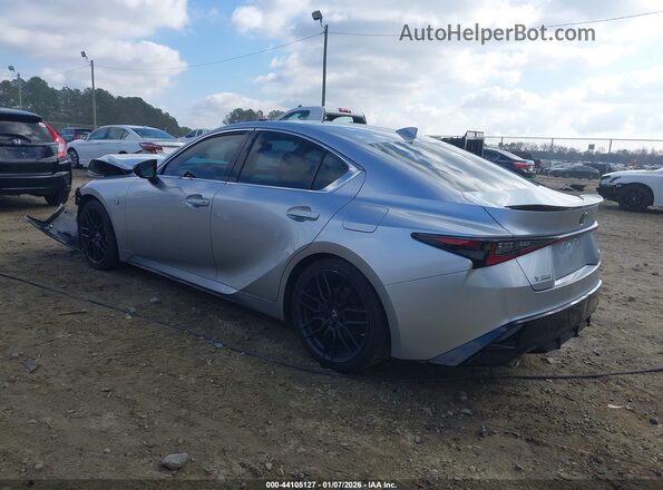 JTHGZ1B25M5037853 2021 LEXUS IS 350 Gray Rear left