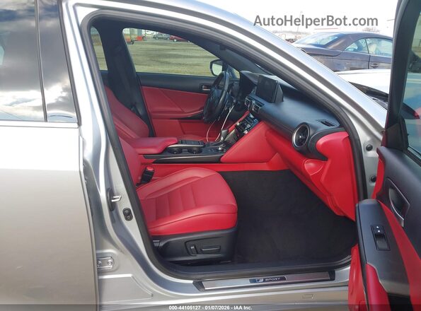 JTHGZ1B25M5037853 2021 LEXUS IS 350 Gray Front interior view