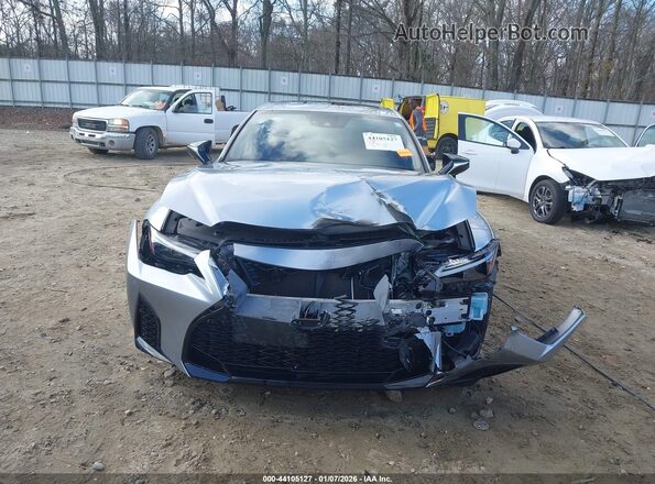 JTHGZ1B25M5037853 2021 LEXUS IS 350 Gray Instrument cluster view