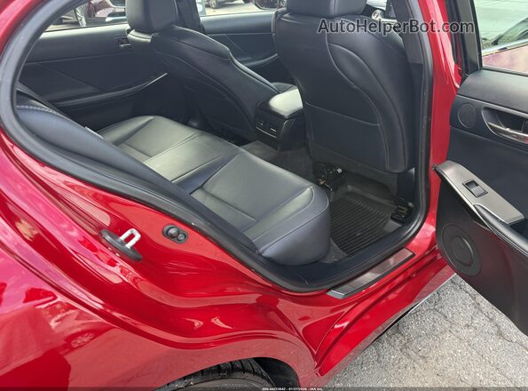 JTHGZ1B25P5071179 2023 LEXUS IS 350 Red წინა ხედი