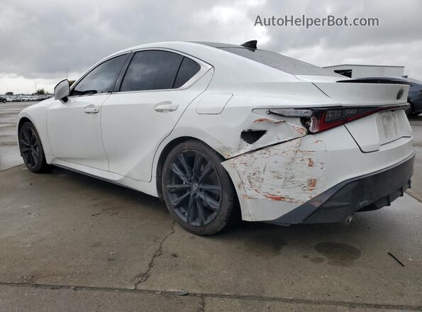 JTHGZ1B25P5071490 2023 LEXUS IS White Trasero izquierdo