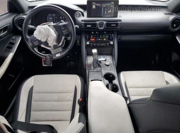 JTHGZ1B25P5071490 2023 LEXUS IS White Vista del salpicadero