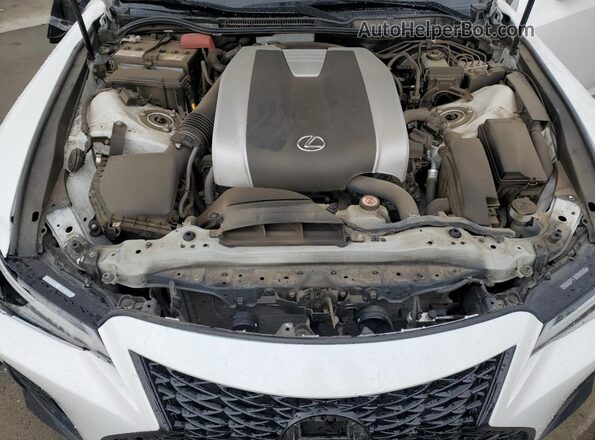 JTHGZ1B25P5071490 2023 LEXUS IS White Vista interior trasera