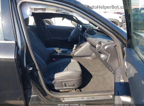 JTHGZ1B25R5081987 2024 LEXUS IS 350 Black Widok wnętrza z przodu