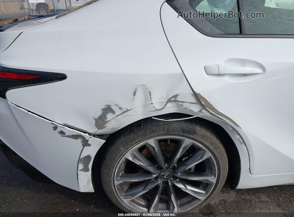 JTHGZ1B25S5089741 2025 LEXUS IS 350 White Vista frontal