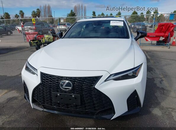 JTHGZ1B25S5089741 2025 LEXUS IS 350 White Vista del salpicadero