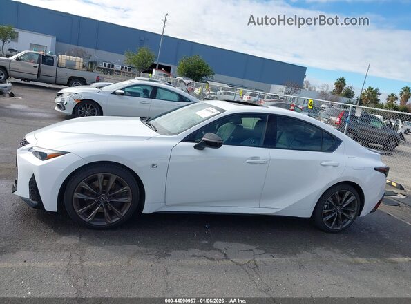 JTHGZ1B25S5089741 2025 LEXUS IS 350 White Vista interior trasera