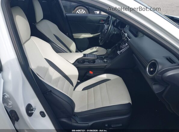 JTHGZ1B26M5043936 2021 LEXUS IS 350 White Front interior view
