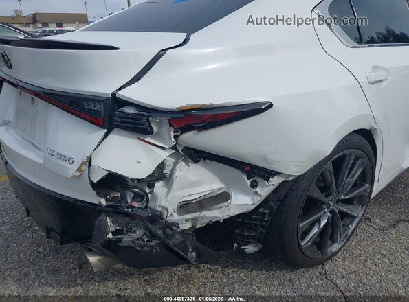 JTHGZ1B26M5043936 2021 LEXUS IS 350 White Front view