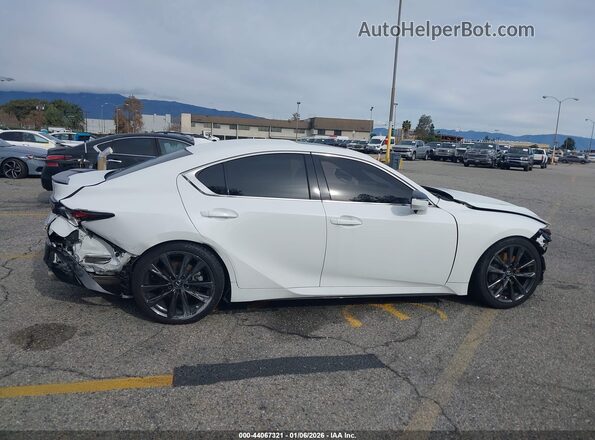 JTHGZ1B26M5043936 2021 LEXUS IS 350 White Rear interior view