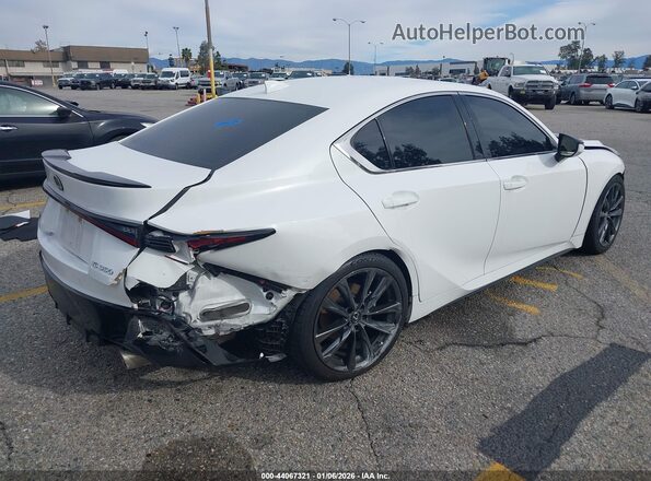 JTHGZ1B26M5043936 2021 LEXUS IS 350 White Rear right