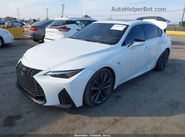 JTHGZ1B27N5056941 2022 LEXUS IS 350 White Front left